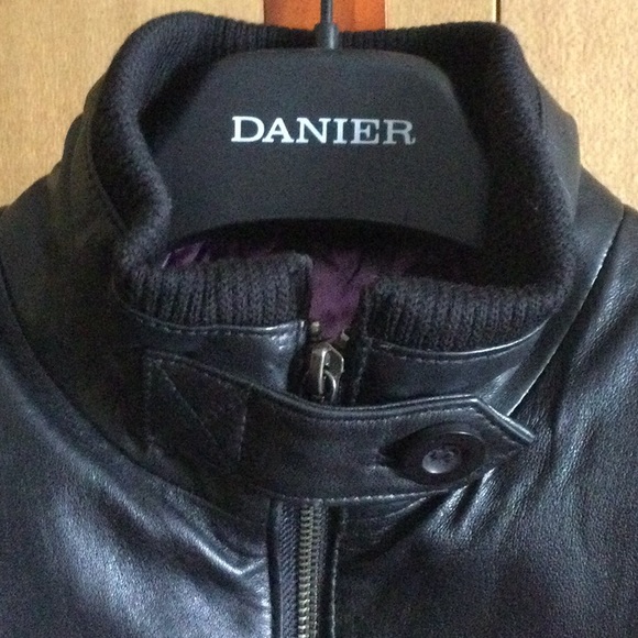 DANIER casual & warm leather jacket - Picture 2 of 16